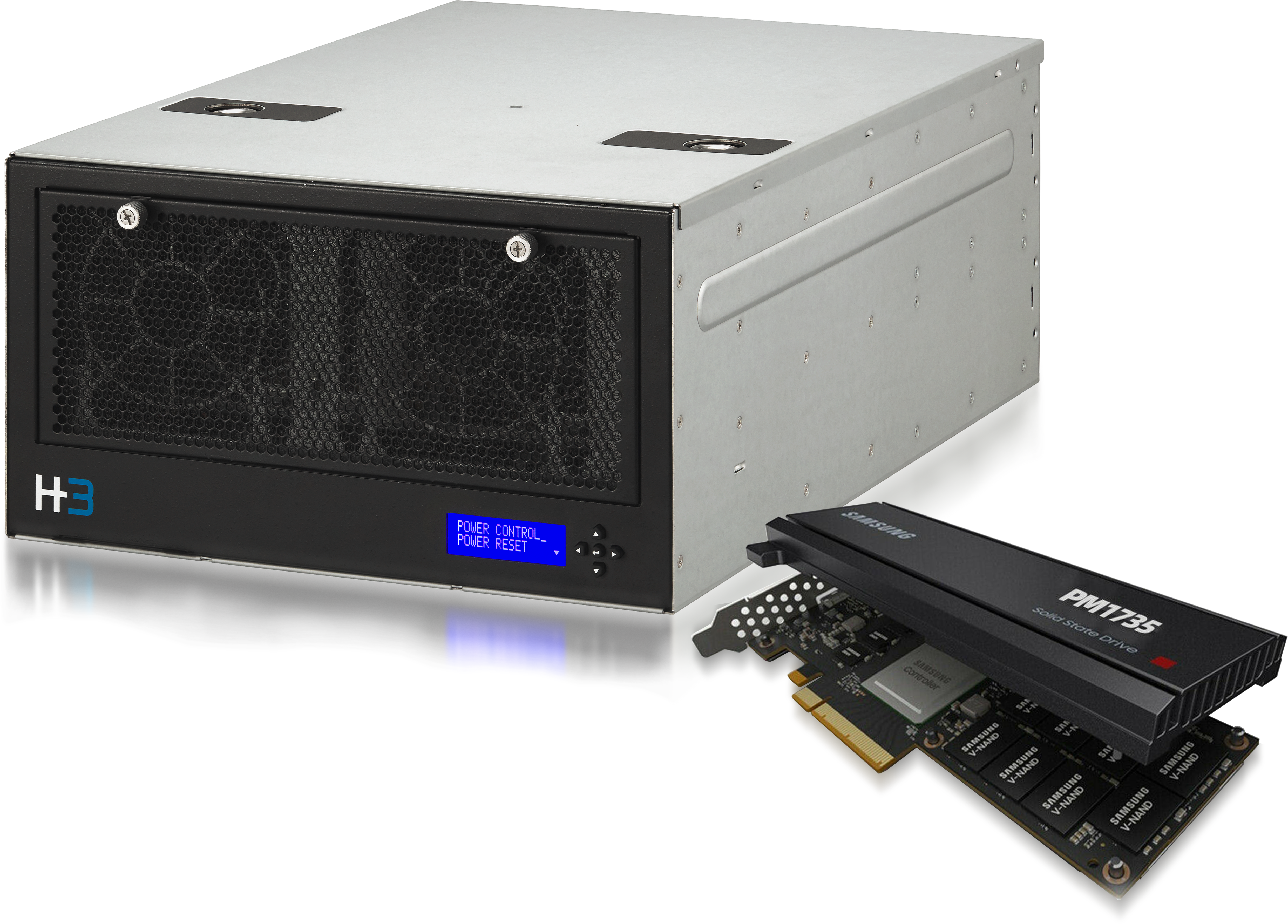 Multi-host NVMe SR-IOV solution:5208 - 8 slots