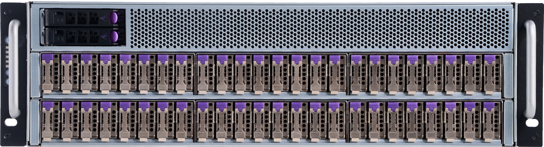 H3 Falcon 6048 GPU-accelerated memory and storage server
